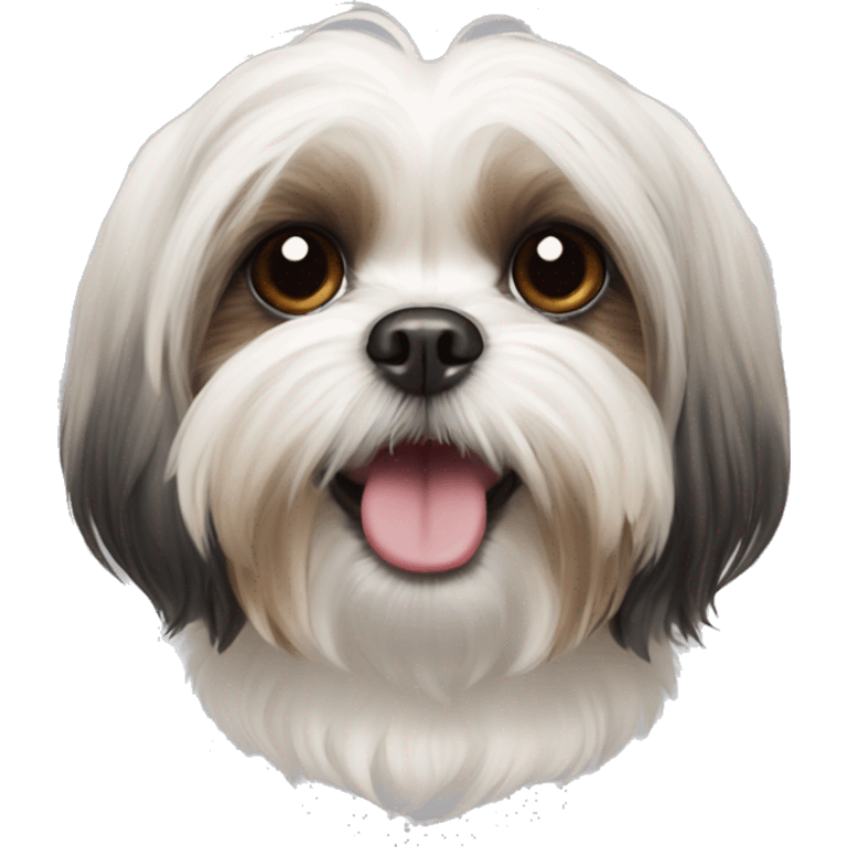  Maltese Shih-Tzu with bottom teeth emoji