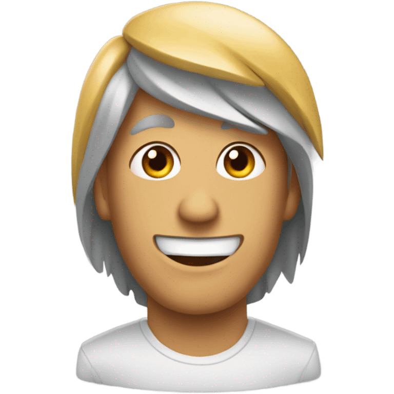 La cara de frente de un hipopótamo  emoji