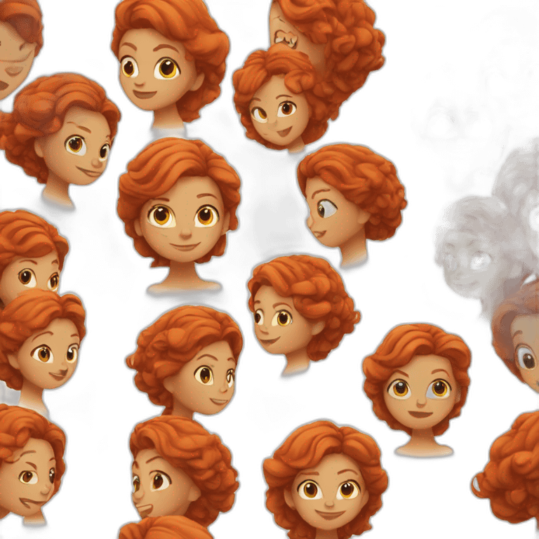 Redhair Sofya emoji