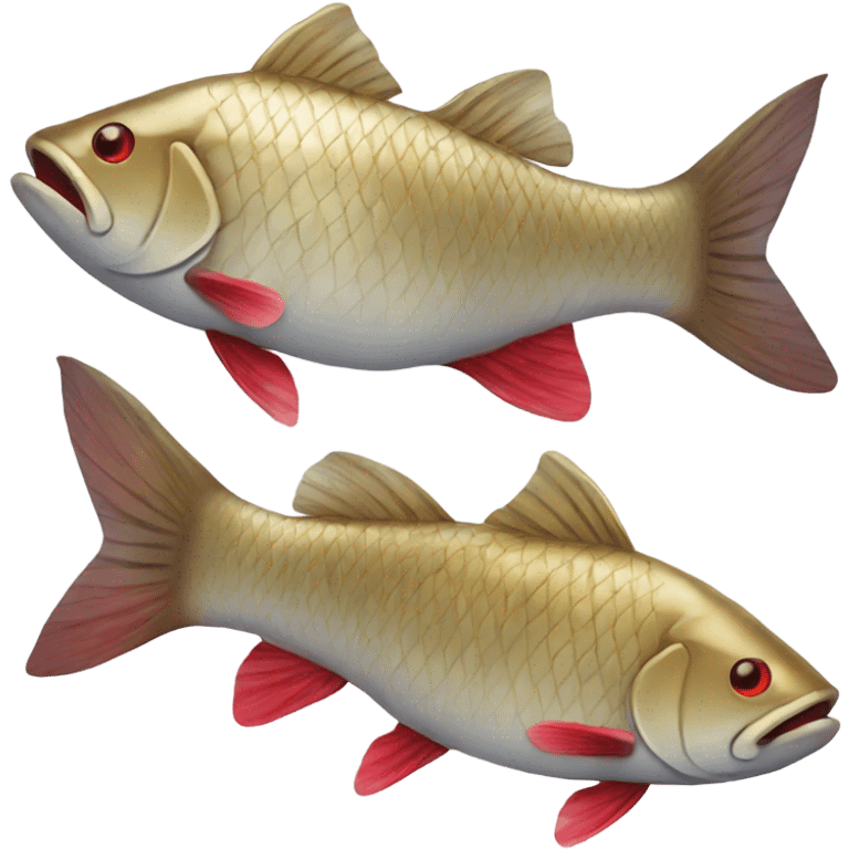 Xmas carp emoji