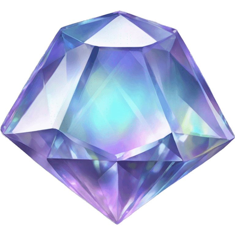 56-carat iridescent diamond crystal dragon emoji