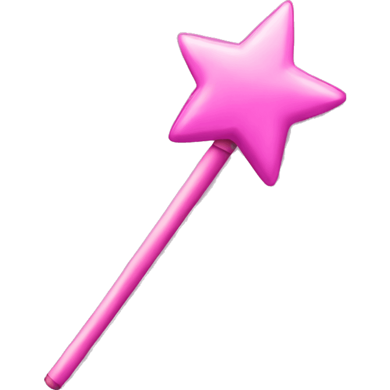 Pink wand emoji