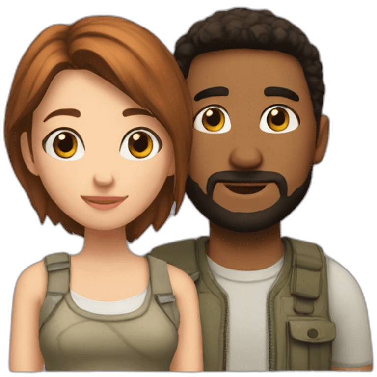 joel and ellie emoji