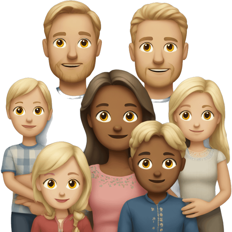 Scandinavian family emoji