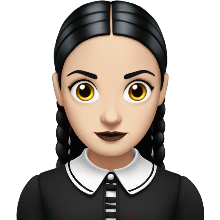 Wednesday Addams emoji