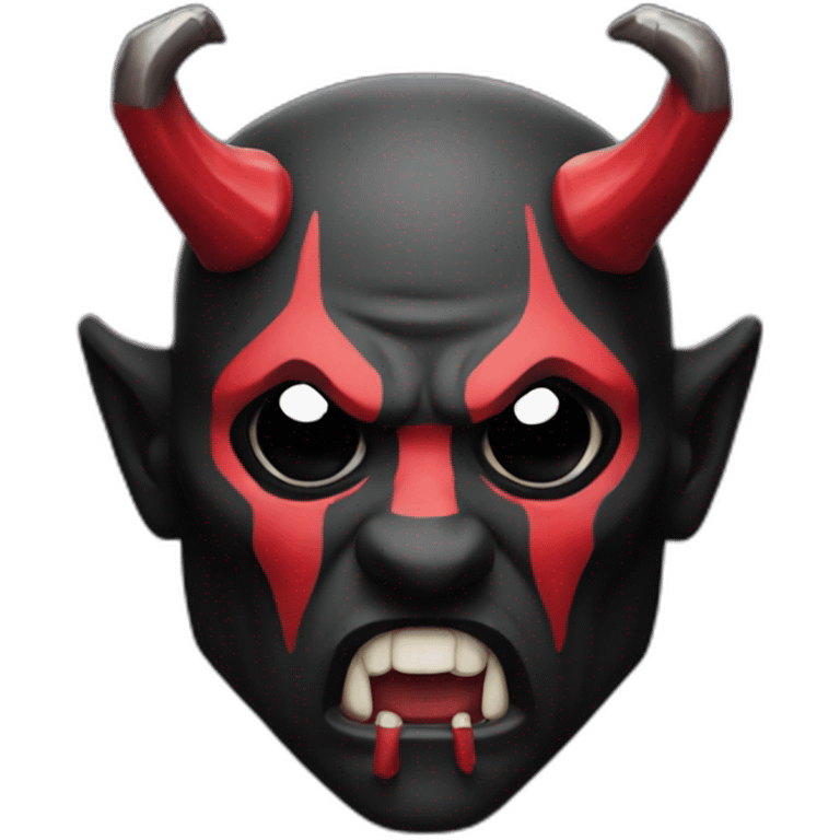 Dark maul bière  emoji