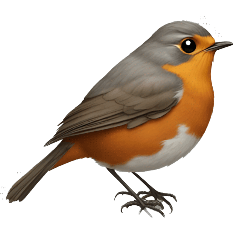 Robin bird emoji