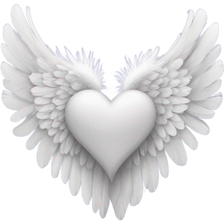 heart with angel wings emoji