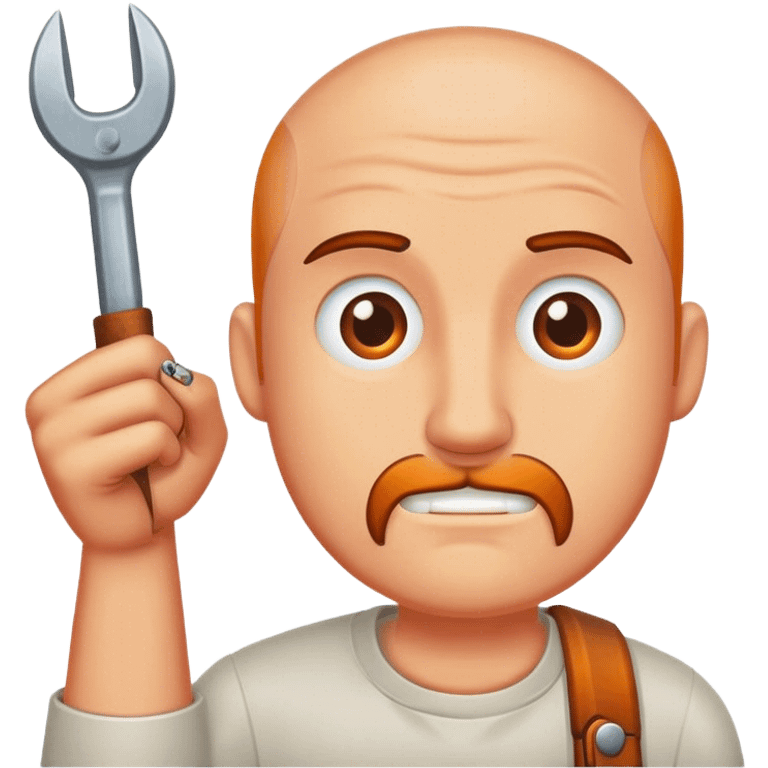 Man with nails  emoji