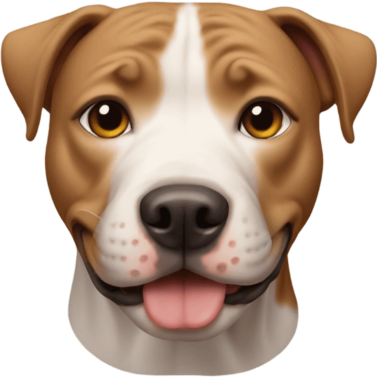 Dog pitbull  emoji