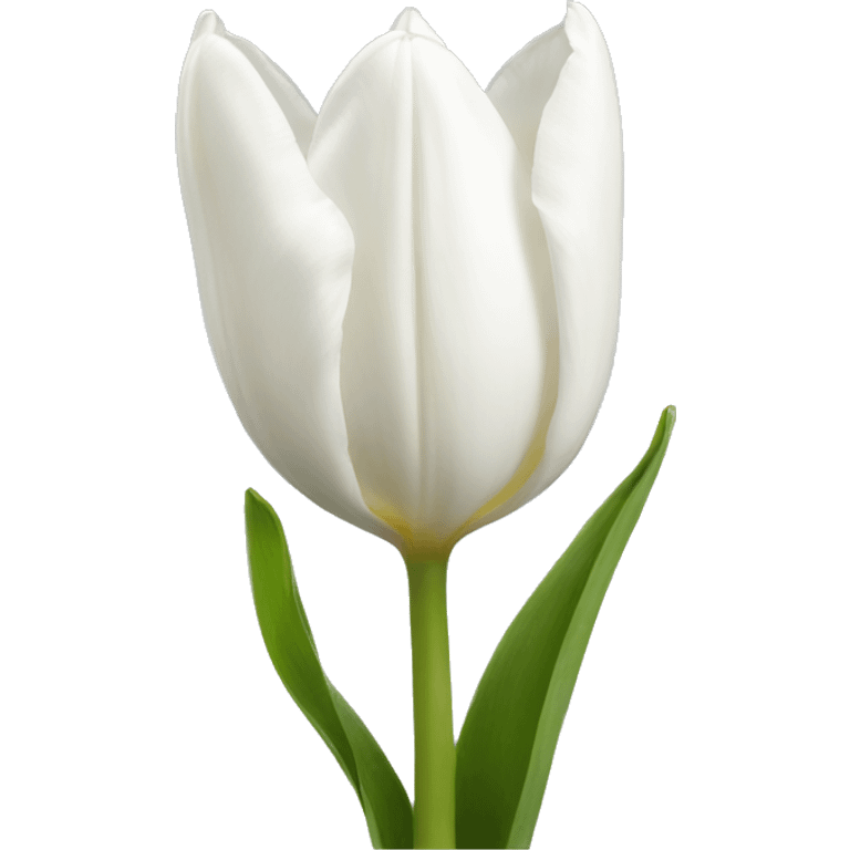 White tulips emoji