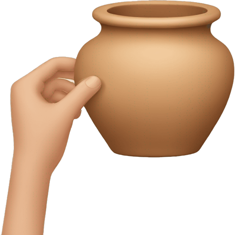 hands on pottery  emoji