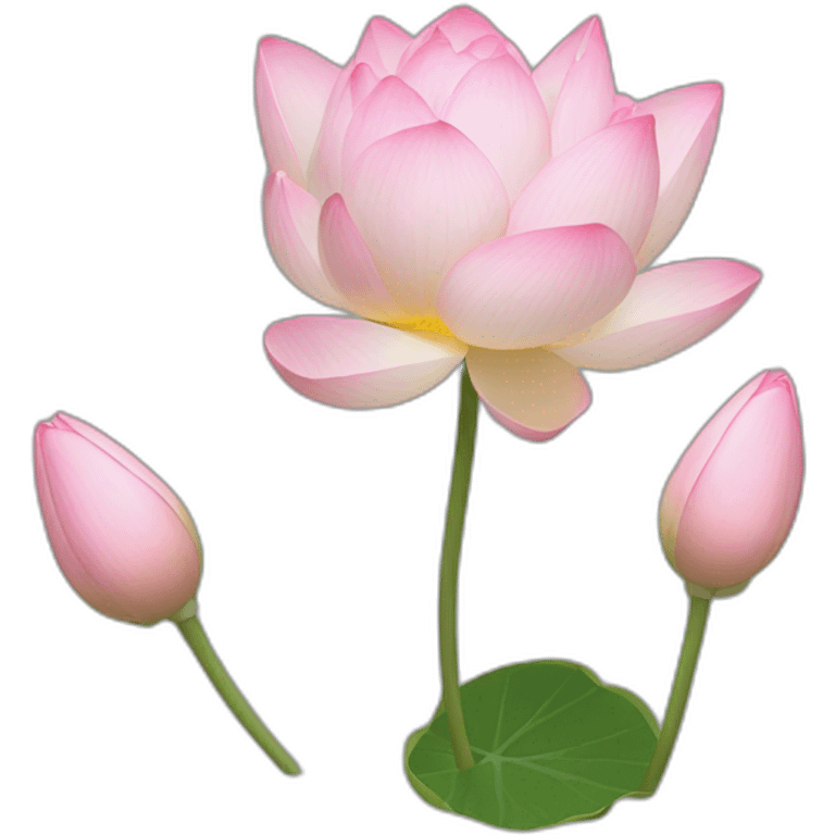 Lotus and Rose hybrid flower emoji