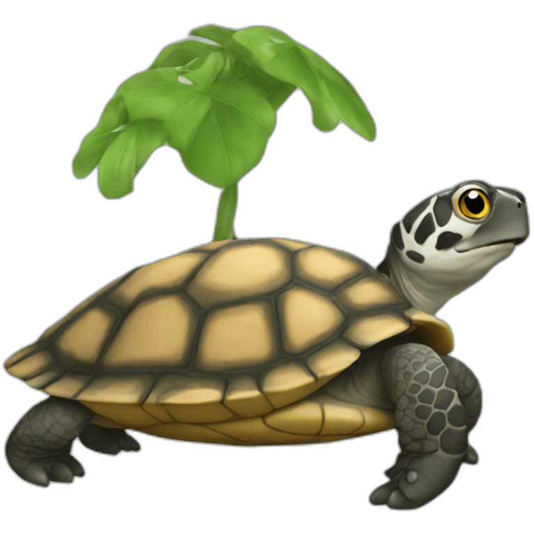 Pied sur tortue emoji