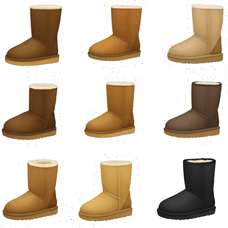 Ugg boots emoji