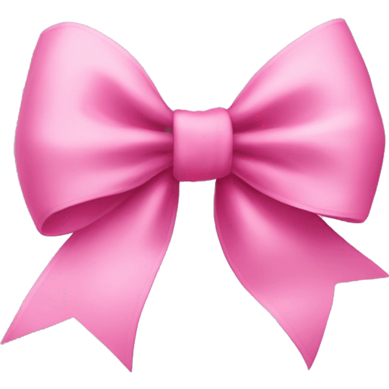 Create a pink bow emoji