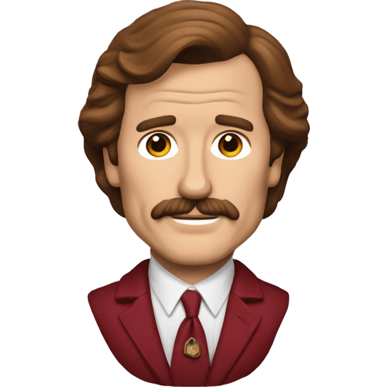 Ron burgundy  emoji