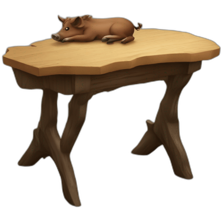 boar desk emoji