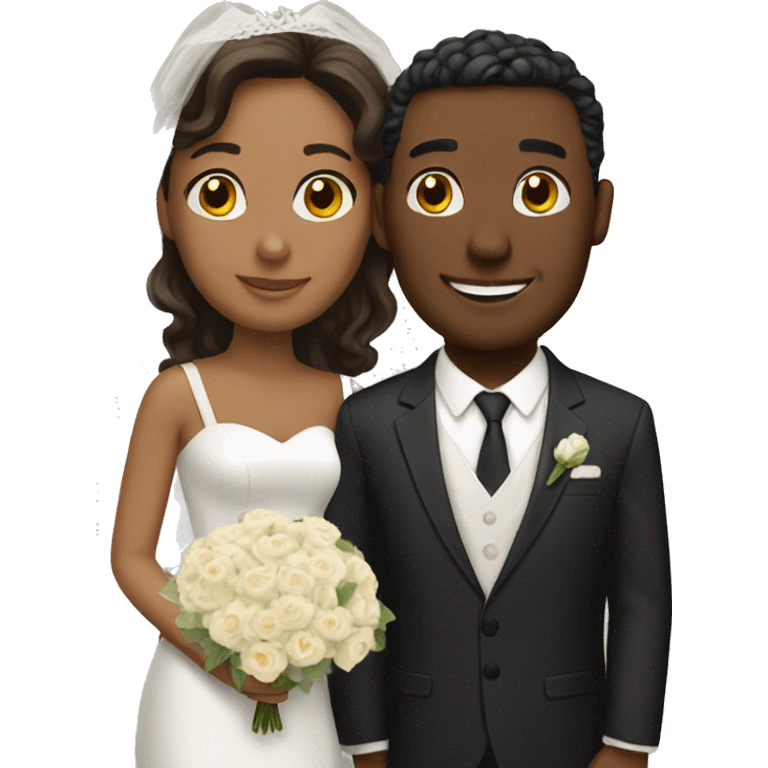 newly married couple emoji