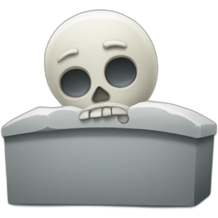 application mobile morte cimetière emoji