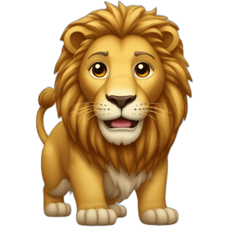 Lion écoute jul emoji