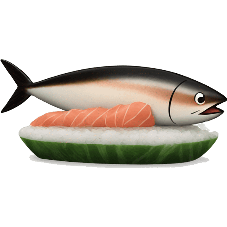 Tuna nigiri  emoji