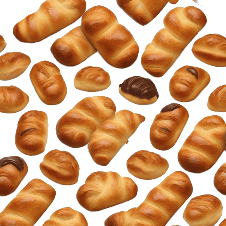 Pain au chocolat  emoji