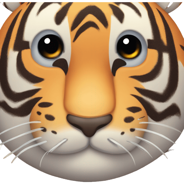 Jellycat tiger emoji