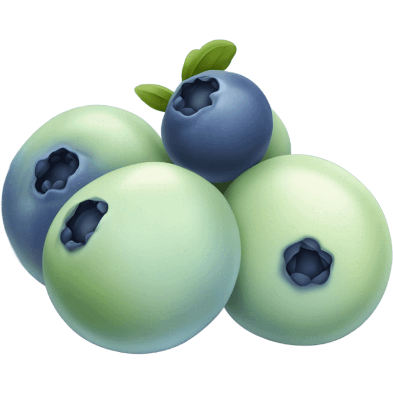 Blueberries WITHOUT LEAVES  emoji