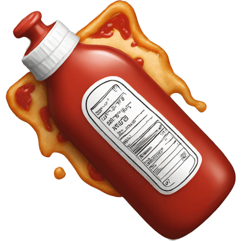 ketchup bottle emoji