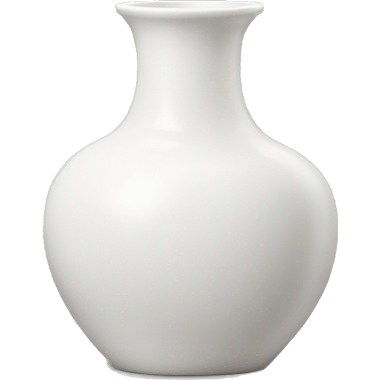 white donut vase emoji