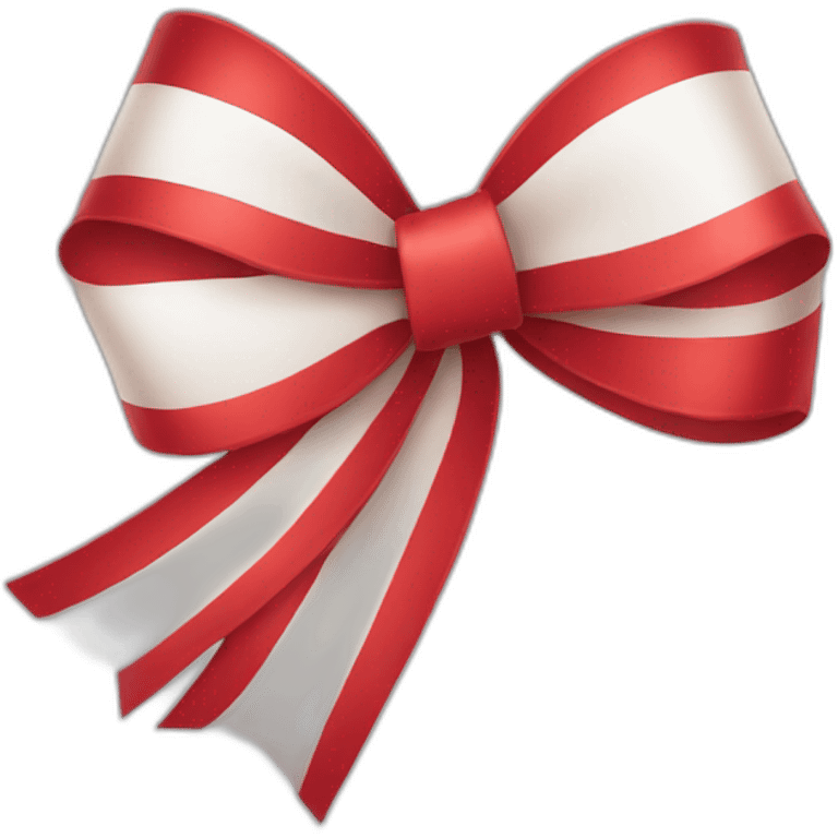 red ribbon bow emoji