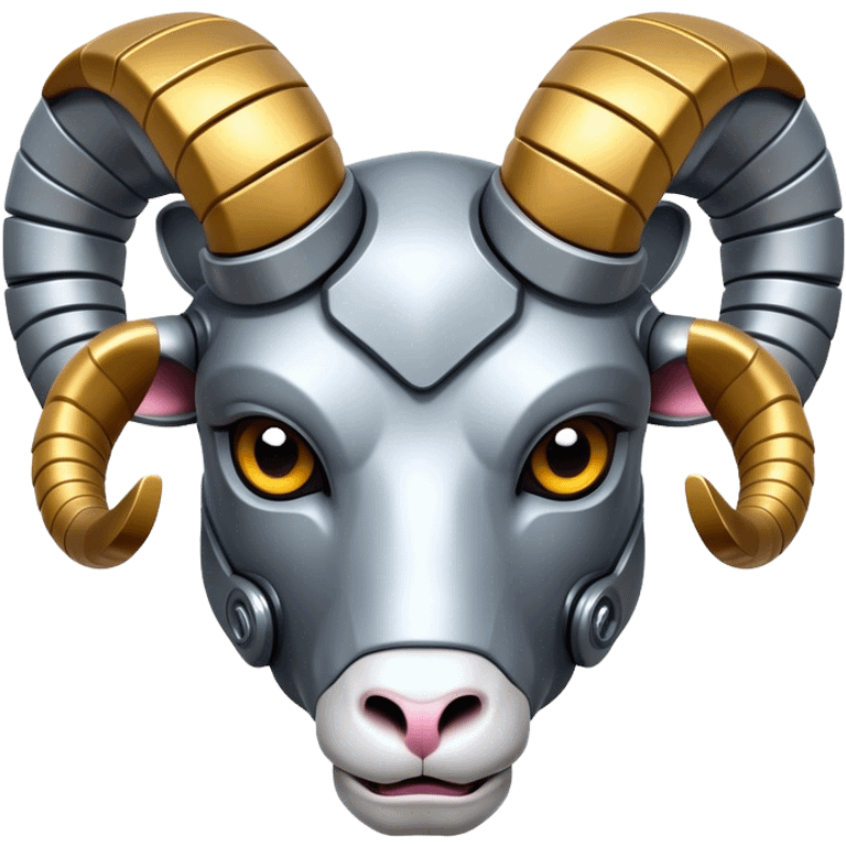 Cybornetic Ram(Goat) head  emoji