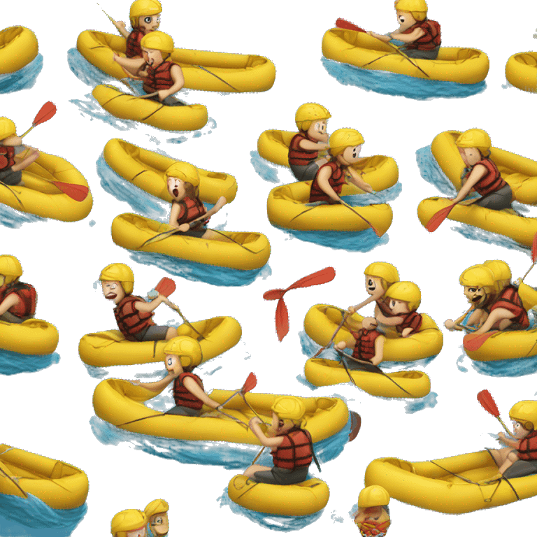 Rafting emoji