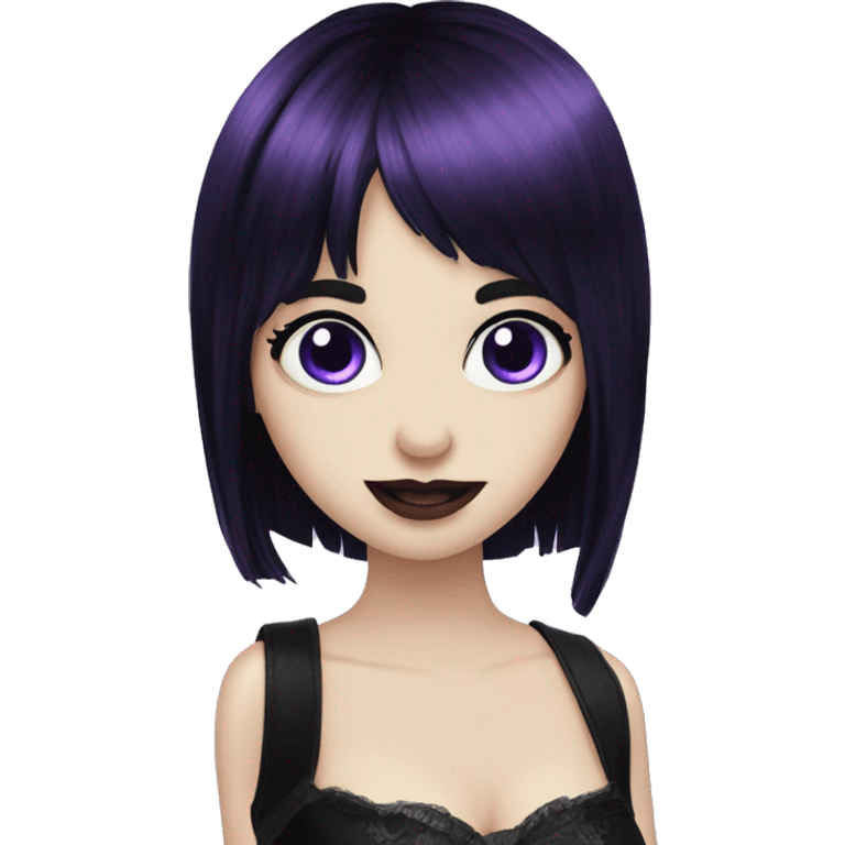 Elissabat-vampire-romantic-bangs-hair-purple-black-blueeyes emoji