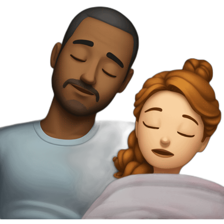 UNA PAREJA DURMIENDO emoji