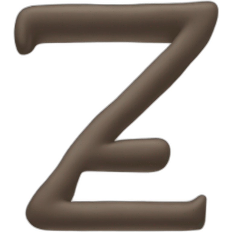 Letter Z from fingers emoji