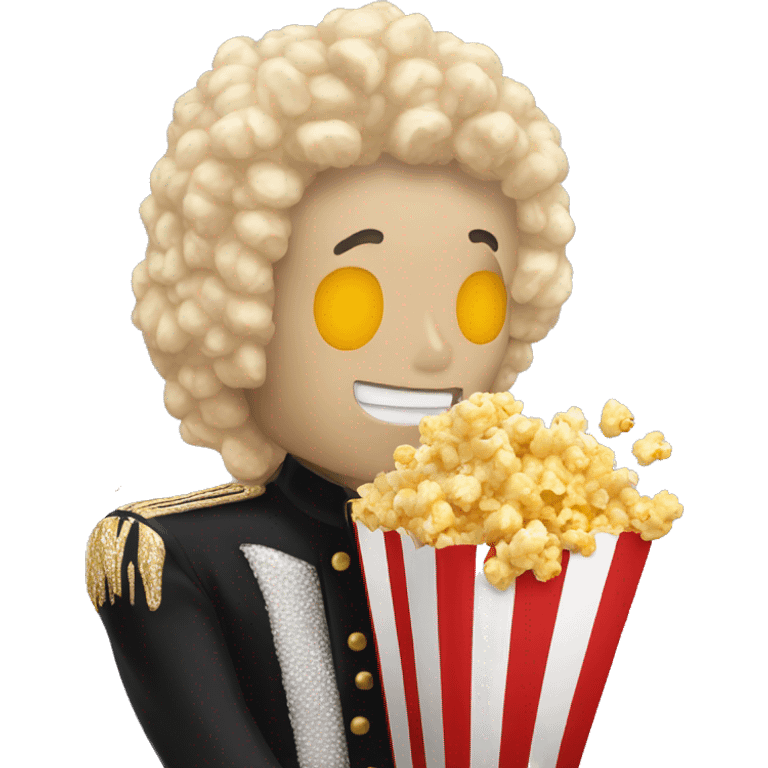 michael jackson qui mange du popcorn emoji