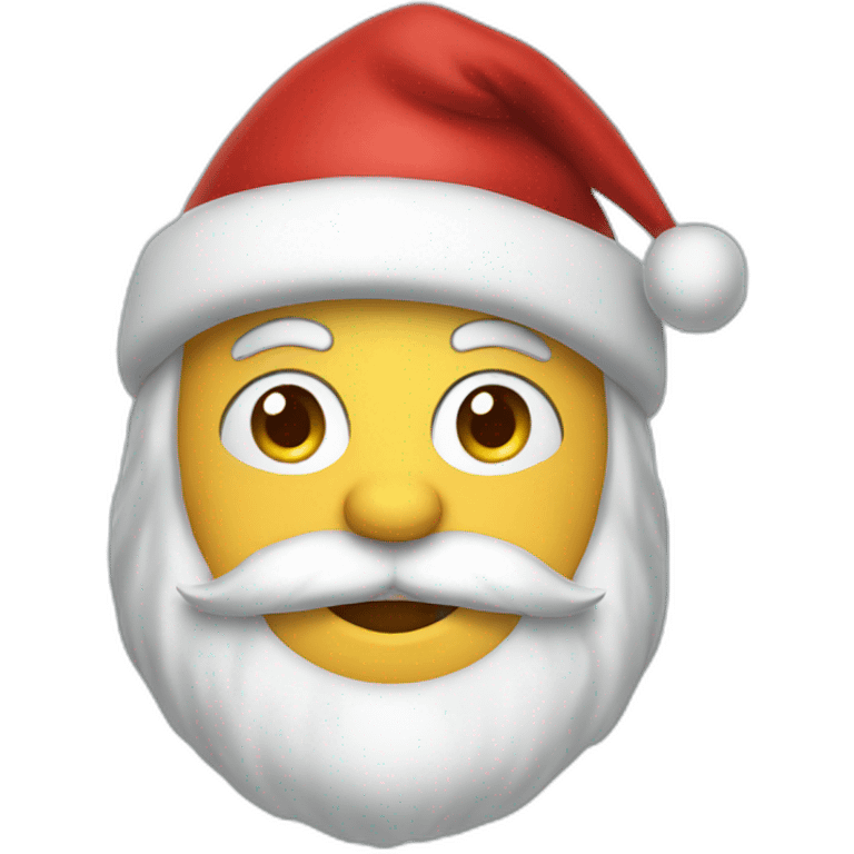 christmas santa emoji