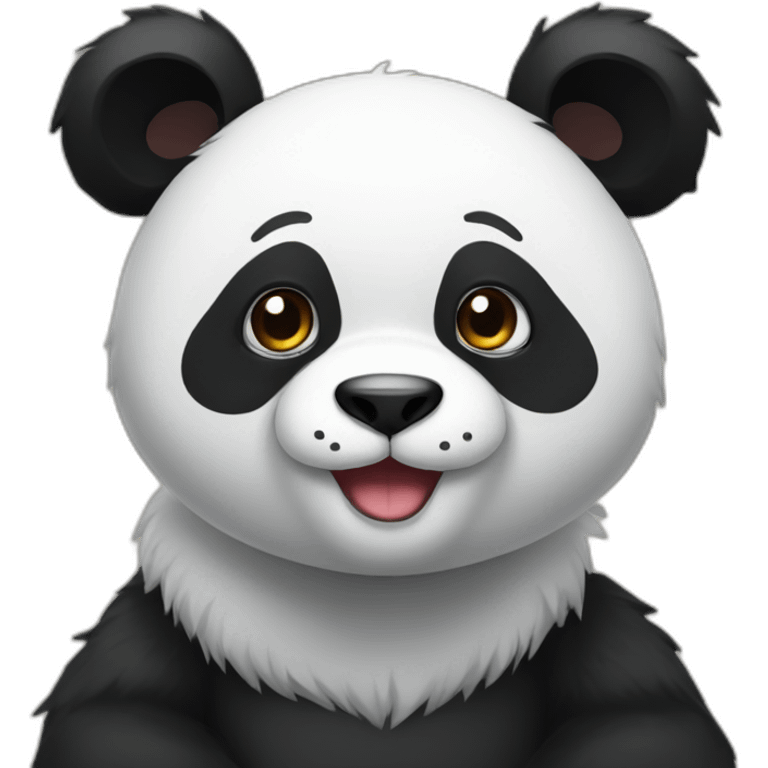 Anime panda emoji