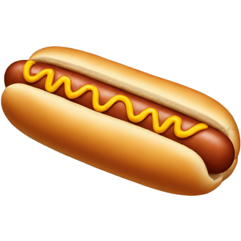 Wrinkly hotdog emoji