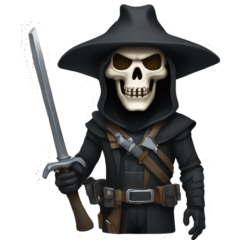 Grim reaper bounty hunter  emoji