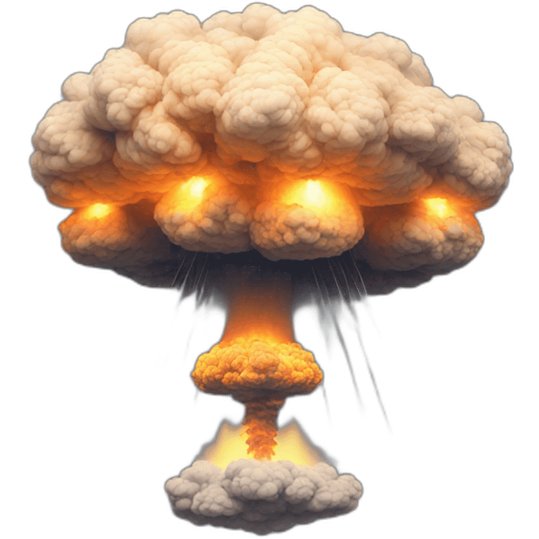 nuclear explosion study to emoji