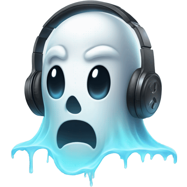 gamer ghost crying emoji