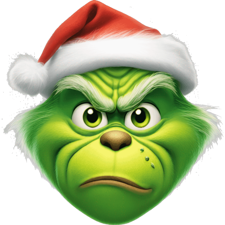 The grinch emoji