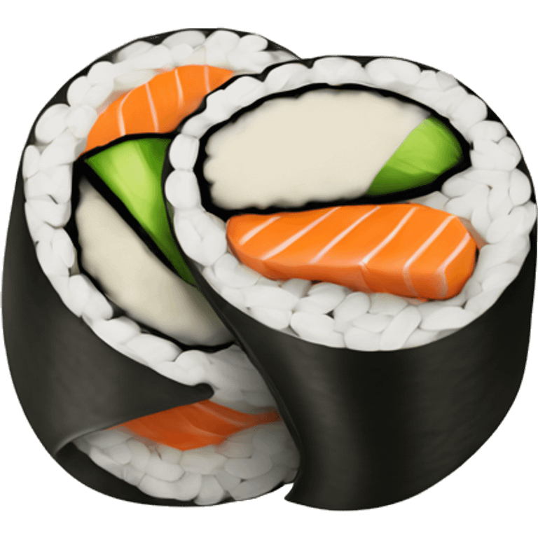 Sushi rolls emoji