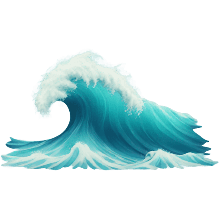 Wave emoji