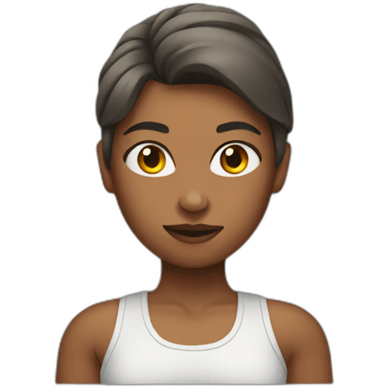 Women with muscles emoji