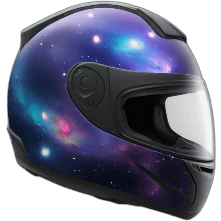 galaxy motorcycle helmet emoji