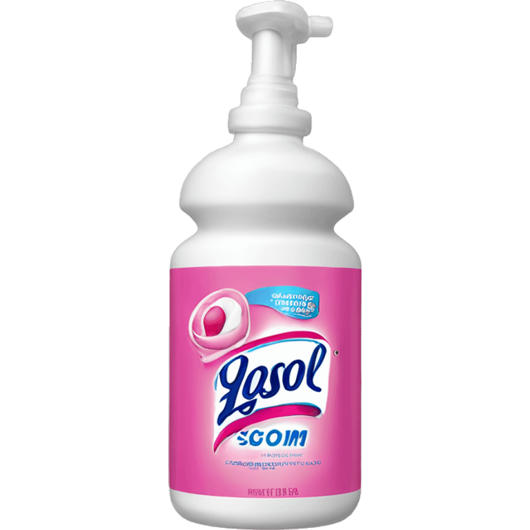 Pink Lysol can emoji